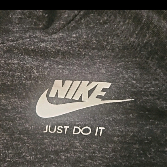 Nike Hoodie Men L /Women XL Gray Y2k Boho Cottage Grunge Normcore[1C] - Picture 13 of 16